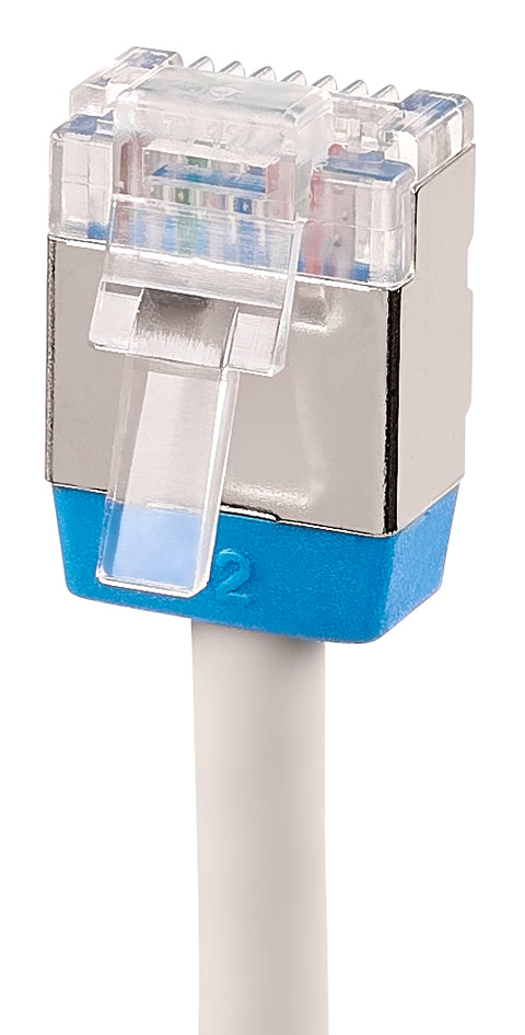 Patchcord SLIM Rotund U/FTP Cat.6a, AWG32, LS0H, gri, 3m