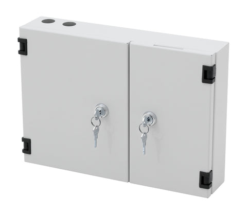 Cutie distrib. aplicat 48xLC, 32xSC, 24xST/FC, IP40, RAL7035