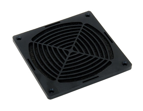 Grilaj+filtru 120x120mm pt. un ventilator