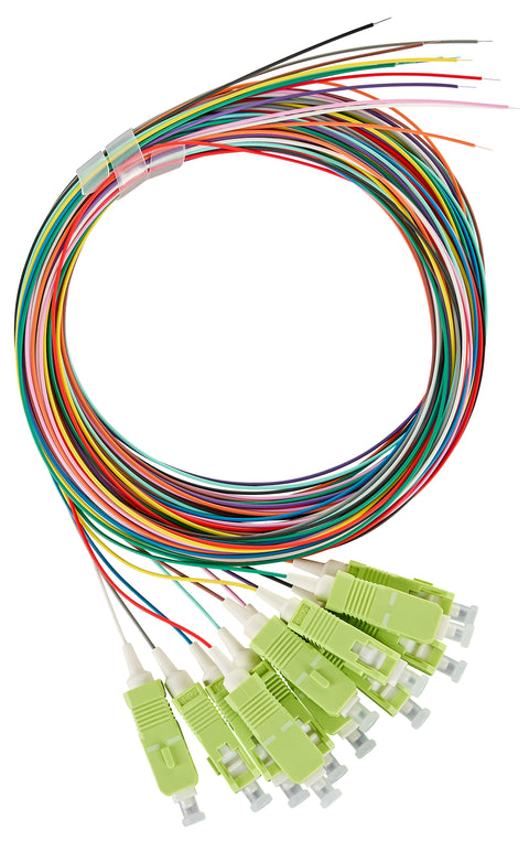 Pigtail FO SC, 50/125µm OM5, 2.0m, Easy Strip, 12pcs