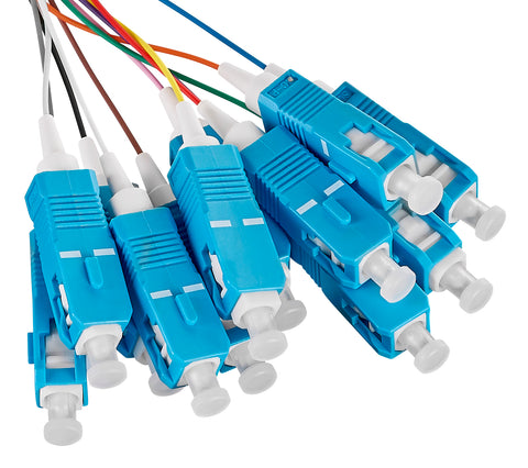 Pigtail FO SC, 9/125µm OS2, 2.0m, Easy Strip, 12pcs