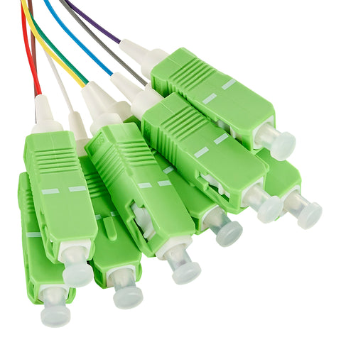 Pigtail FO SC/APC, 9/125µm OS2, 2.0m, Easy Strip, 8pcs