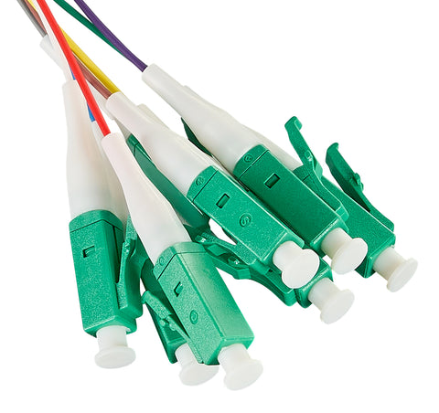 Pigtail FO LC/APC, 9/125µm OS2, 2.0m, Easy Strip, 8pcs