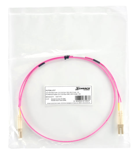 Patchcablu Dx LC/LC 1m 50µ OM4