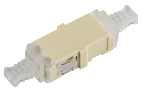 Cuplor FO LC-Duplex,Multimode,fosfor-bronz,fără flanșă,gri