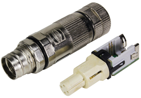 Bucșă WireXpert - M12 D-coded pt. sistem preLink® Cat.5