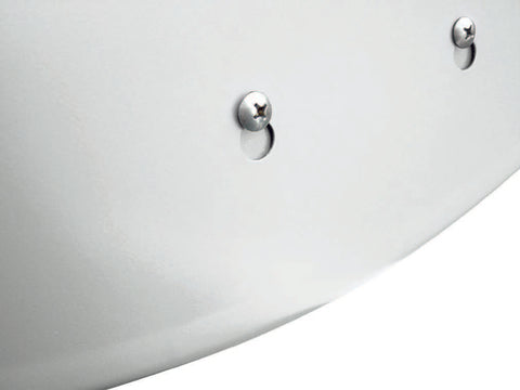 Antenă satelit 85cm/80cm,Al,40dB,sup.dubl.LNB incl.,alb