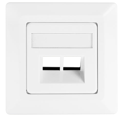 Ramă suport pentru 2 module TOOLLESS LINE (SFB)