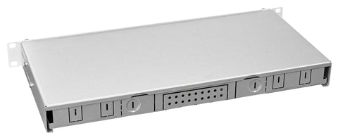 Splicebox, 8 fibre,SC,50/125µm OM4, culisant,19",1UV