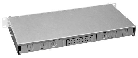 Patchpanel FO 19", 1UV, culisant, pentru 16 fibre, SC, MM