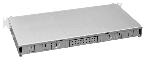 Patchpanel FO 19", 1UV, culisant, pentru 16 fibre, LC, MM