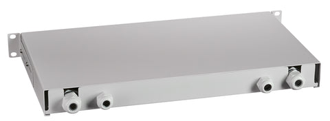 Splicebox FO gol pt. 12 cuplori SC-Duplex, 1U, RAL7035