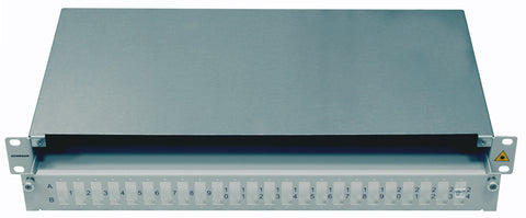 Splicebox gol pentru 24 cuple SC-duplex, 1UV, RAL7035