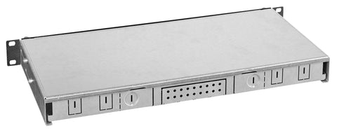 Splicebox FO gol pt 24 cuplori LC-Duplex, 1U, negru