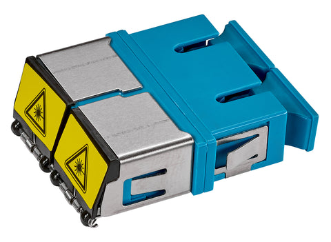 Cuplor FO SC-Duplex, Plastic, OS2, ceramic, fără flanșă