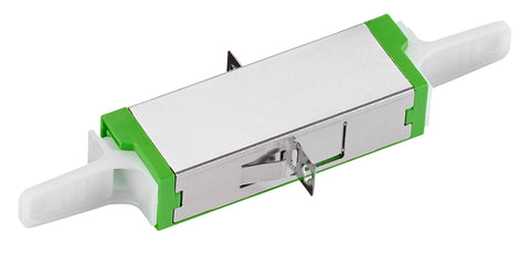 Cuplor FO E2000/APC Duplex, Plastic, OS2, ceramic, flanșă