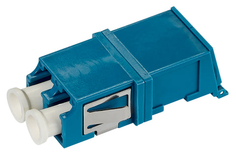 Cuplor FO LC-Duplex, Plastic, OS2, ceramic, fără flanșă