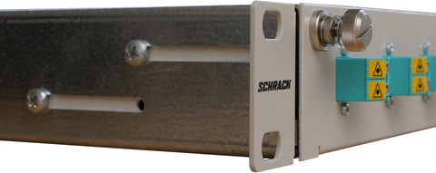 Splicebox gol pentru 12 cuple LC-duplex, 1UV, RAL7035