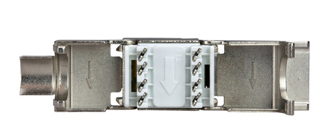 Modul TOOLLESS LINE RJ45 ecranat, Cat.6a 10GB (SFB)