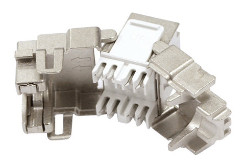 Modul RJ45 ecranat, Cat.6 De-emb., Kl.Ea,10GB, TOOLLESS LINE