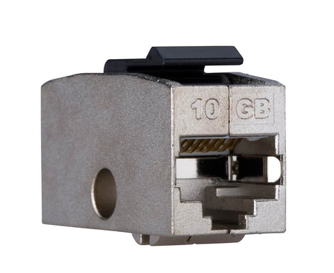 Modul cuplă RJ45-RJ45, ecranat, Class Ea 10 GB, TOOLLESS