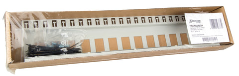 Patchpanel 19" 24 porturi(SFA)(SFB) goale,1UH,RAL7035,scurt