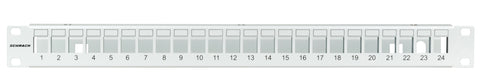 Patchpanel gol 19" pentru 24 module (SFA)(SFB), 1U, RAL7035
