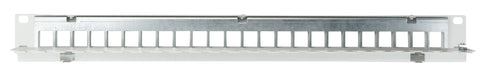 Patchpanel gol 19" pt. 24 module(SFA)(SFB),loc pt. Etichete