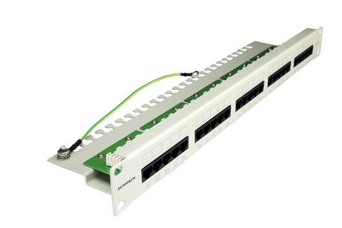 Patchpanel Cat.3 neecranat 25xRJ45U 8/4