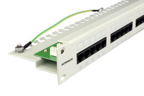 Patchpanel Cat.3 neecranat 25xRJ45U 8/4