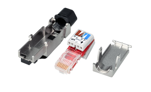 Conector IP20 RJ45G Cat.6a pt. AWG23