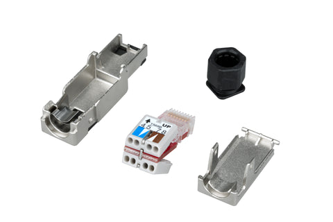 Conector IP20 RJ45G Cat.6a pt. AWG23