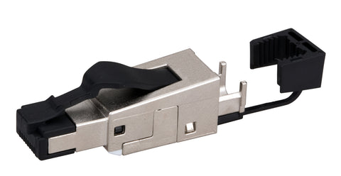 Conector industrial IP20 RJ45G Cat.6a pt. AWG22