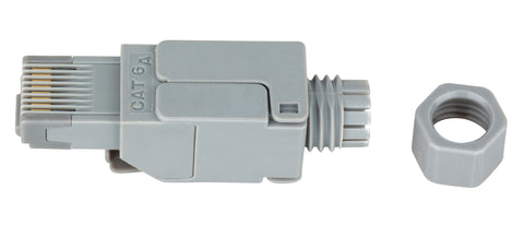 Conector UTP RJ45G Cat.6a instalare pe site