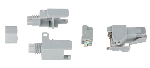 Conector UTP RJ45G Cat.6a instalare pe site