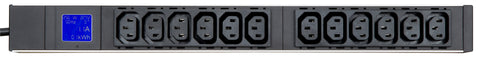PDU IT Meter cu contor de energie,12xC13,19",1UH,aluminiu