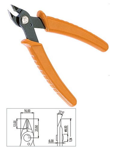 Cleşte oblic pentru conductoare 1,0mm
