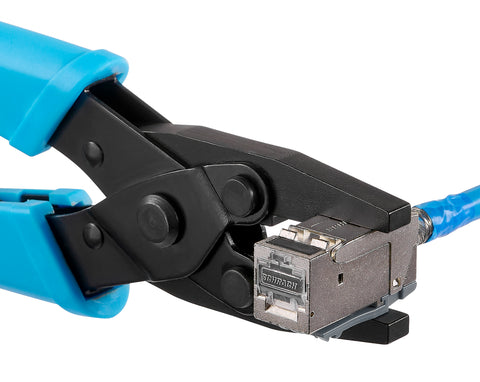 Parallel Plier for closing of S-JACK housing and