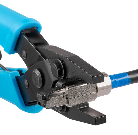 Parallel Plier for closing of S-JACK housing and