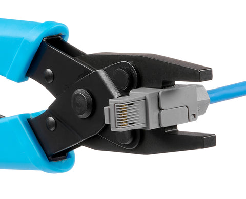 Parallel Plier for closing of S-JACK housing and