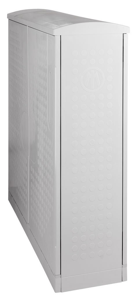 Cable management enclosure Series J, dotted, 2 doors, size 2