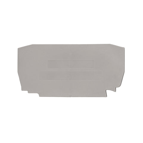 Element terminal pentru cleme tip YBK 2,5, gri