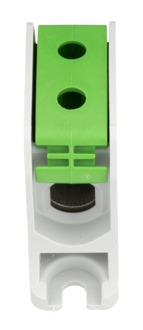Clemă Al-Cu,1 p. verde, 50mmp / 35mmp cu pin