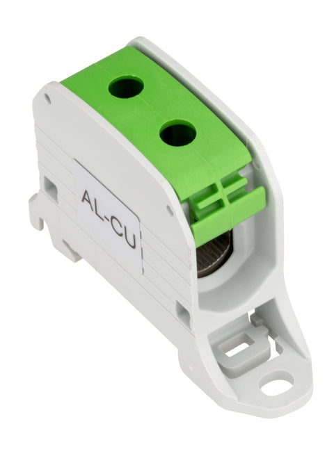 Clemă Al-Cu,1 p. verde, 50mmp / 35mmp cu pin