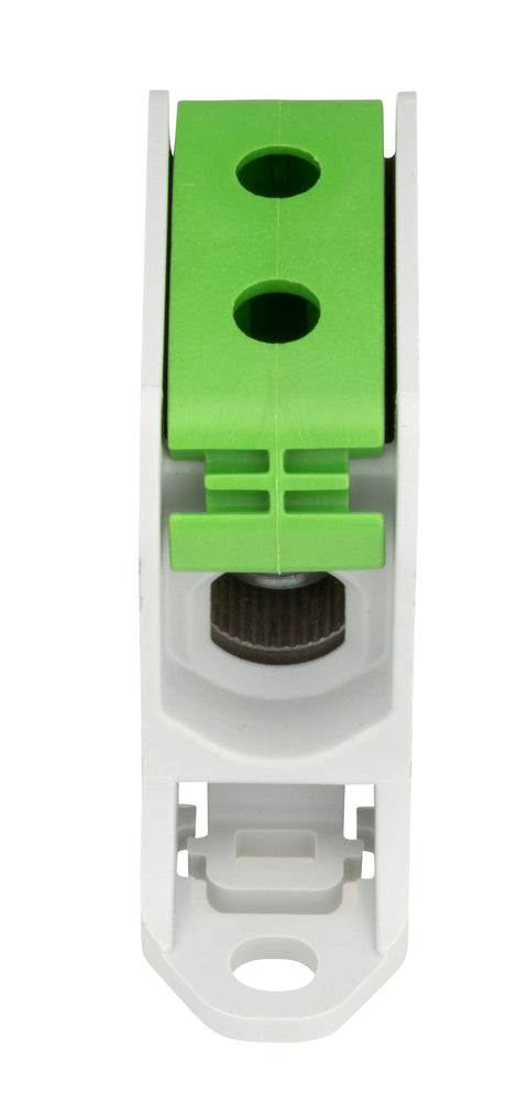 Clemă Al-Cu,1 p. verde, 50mmp / 35mmp cu pin