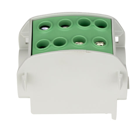 Clemă de derivaţie Cu-Al, 70mmp, 1p. izolată-galben/verde