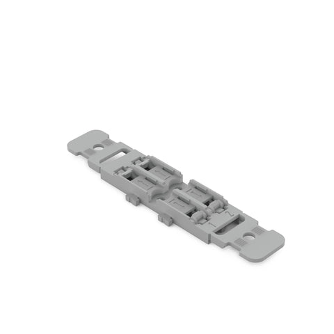 Mounting carrier with strain relief, 2-way, screw mounting