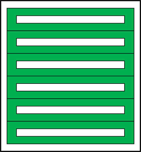 Cadru montaj compl. 3-18UV, 6 şine, plastr.plastic