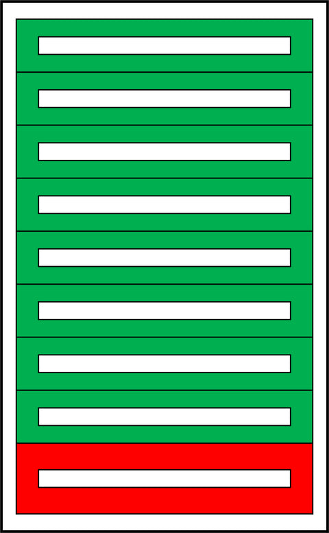 Cadru montaj compl. 3-28UV, 9 şine, plastr.plastic