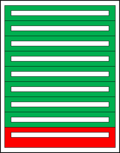 Cadru montaj compl. 4-28UV, 9 şine, plastr.plastic